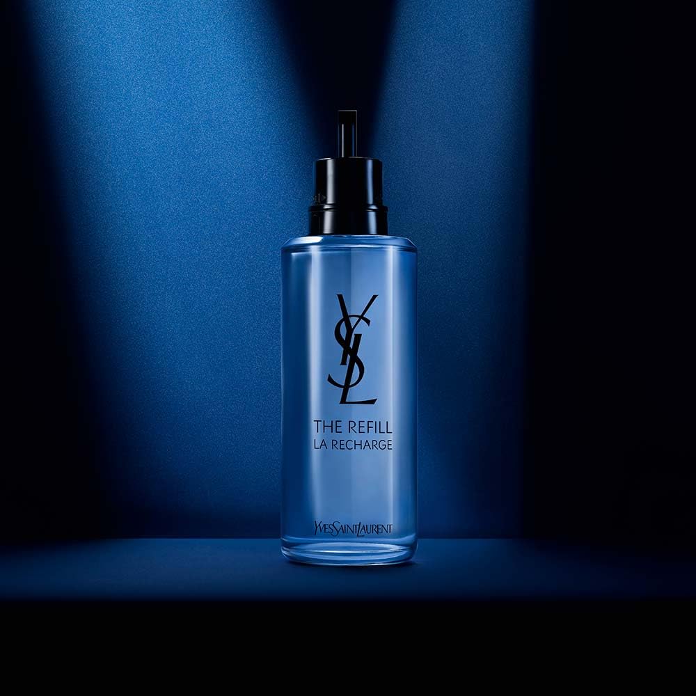 Yves Saint Laurent Y Eau de Parfum Refill for Men - 5.0 oz / 150ml | Long-Lasting Fragrance for Work, Date Night & Special Occasions
