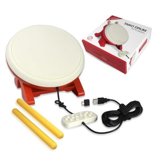 DOBE Taiko Drum Controller for Nintendo Switch - Compatible with Taiko no Tatsujin: Drum 'n' Fun! - Perfect for Rhythm Games & Family Fun Nights