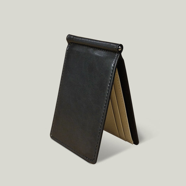 D'Lab Gato Money Clip Wallet - Slim RFID Blocking Metal Credit Card Holder for Men - Perfect for Travel, Business & Everyday Carry