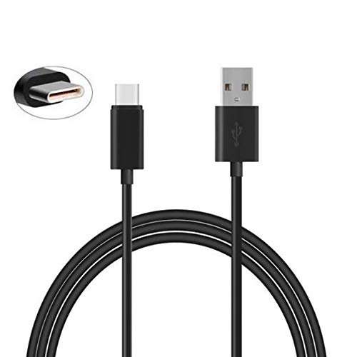 6ft USB Charger Cable for Motorola Moto Z Force Droid - Fast Turbo Charging & Data Sync Cord (Black) - Perfect for Home, Office & Travel Charging Needs