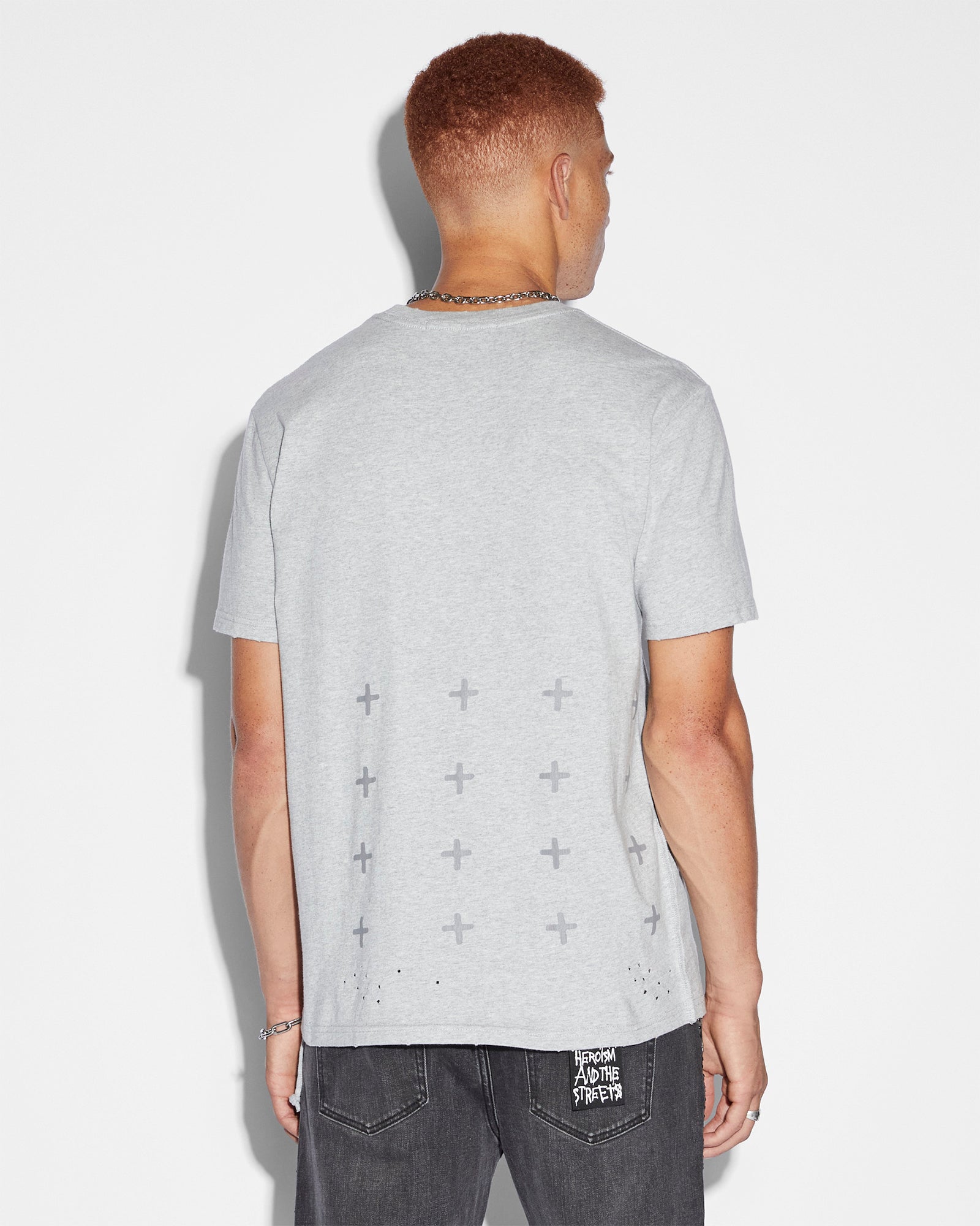 NOT CARING KASH SS GREY MARLE - Stylish Comfort for Everyday Wear | Perfect for Casual Outfits, Lounge Wear & Street Fashion
