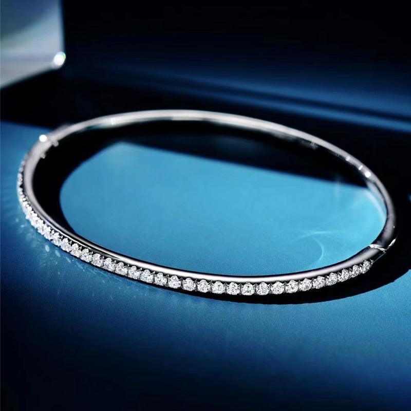 925 Sterling Silver Diamond Tennis Bracelet for Women - Elegant & Dainty Jewelry Gift for Anniversary, Birthday & Special Occasions