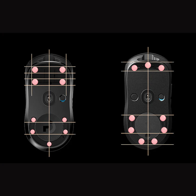 Esports Tiger YanZi DIY Dots - Custom Gaming Mouse Grip Tape for FPS & MOBA Players - Perfect for Pro Gamers & Streamers - Enhance Control & Precision in Competitive Gaming