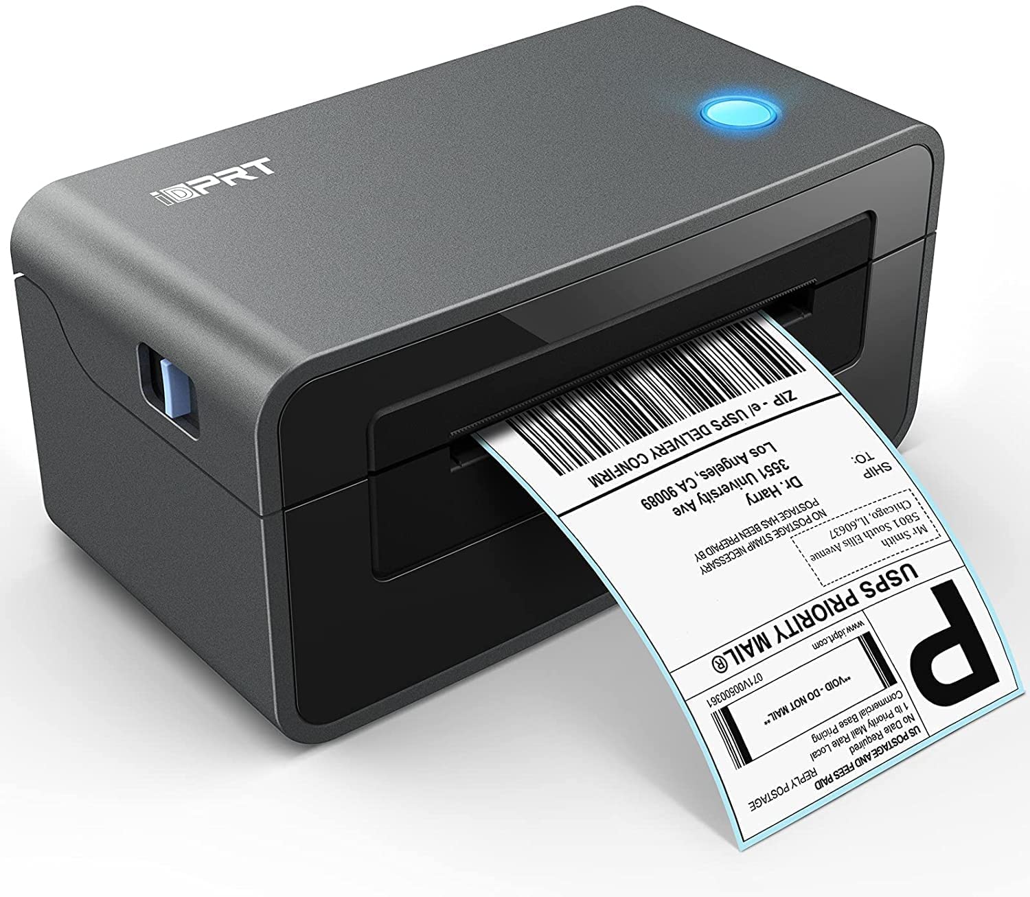 iDPRT SP410 4x6 Thermal Shipping Label Printer - Compatible with Shopify, eBay, UPS, USPS, FedEx, Amazon & Etsy - Thermal Label Maker for Small Business & Home Office - Perfect for E-commerce Shipping, Inventory Labels & Package Tracking
