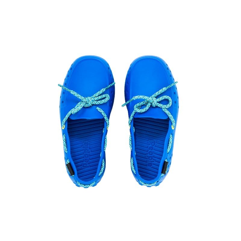 **People Footwear Kids' Boat Shoes - Lightweight Waterproof Slip-On Loafers for Boys & Girls - Non-Slip Comfortable Water Shoes for Beach, Pool & Outdoor Activities**