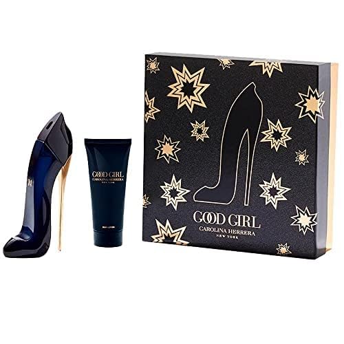 Carolina Herrera Good Girl Women's Perfume Gift Set - 2.7 oz Eau de Parfum & 3.4 oz Body Lotion - Luxury Fragrance for Women, Date Night & Special Occasions