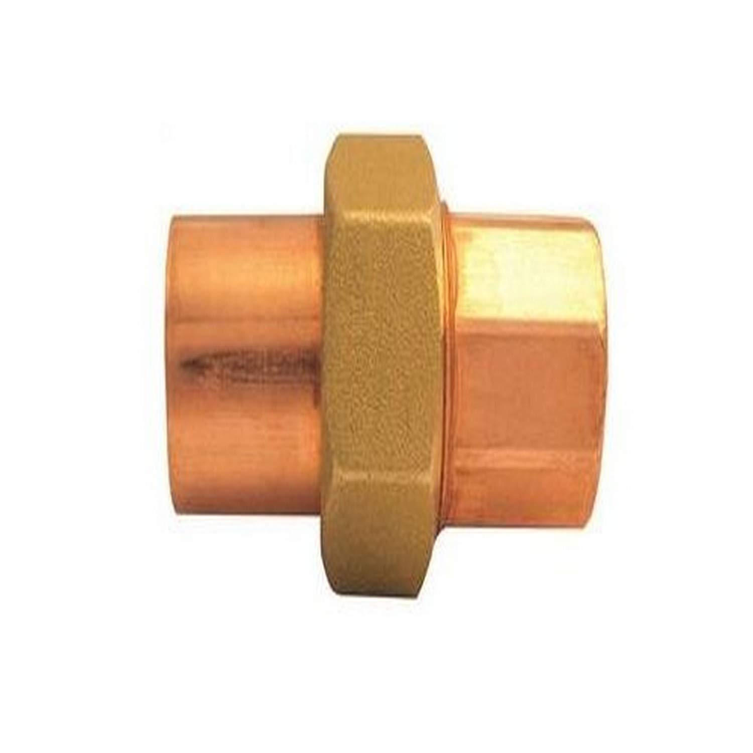 Elkhart 33586 Copper Pipe Fittings - 33586 Copper to Copper Connector for Plumbing, HVAC, and Water Supply Systems