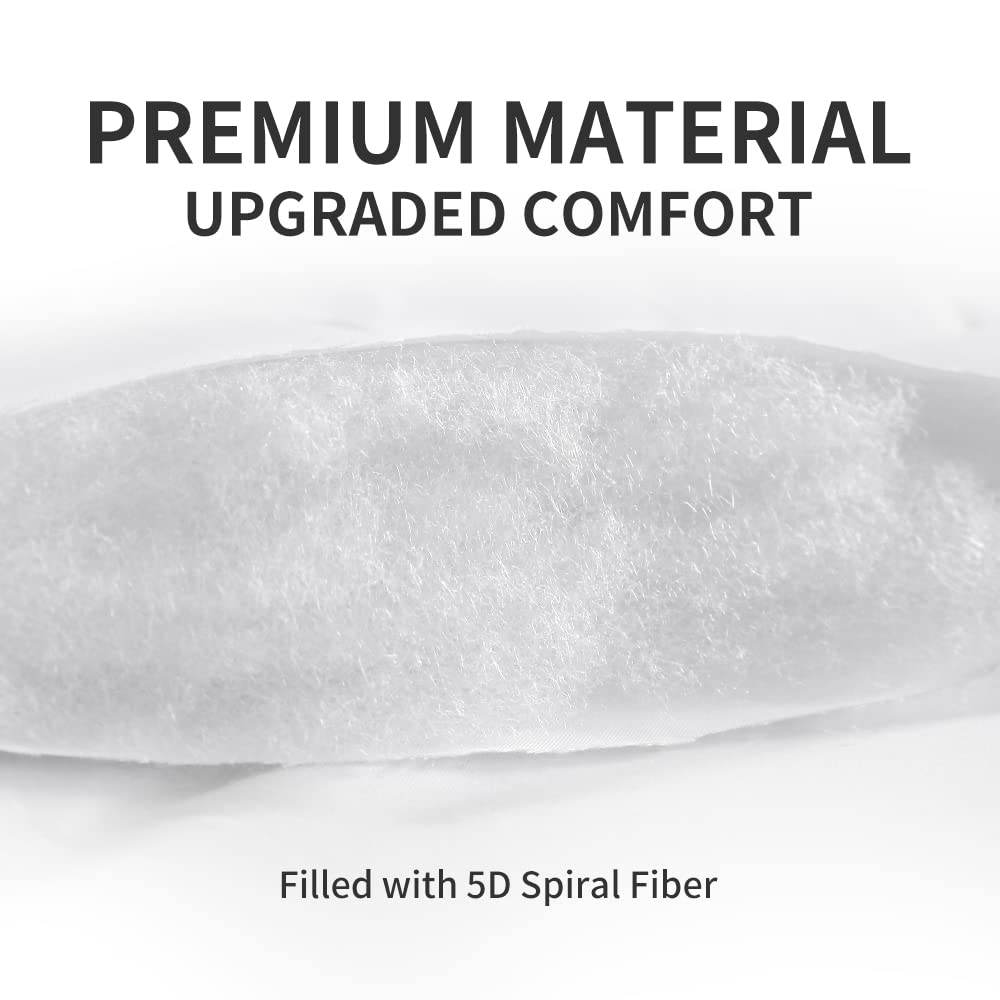 Cooling Cal King Mattress Topper - SLEEP ZONE Quilted Fitted Mattress Pad Cover, 8-21