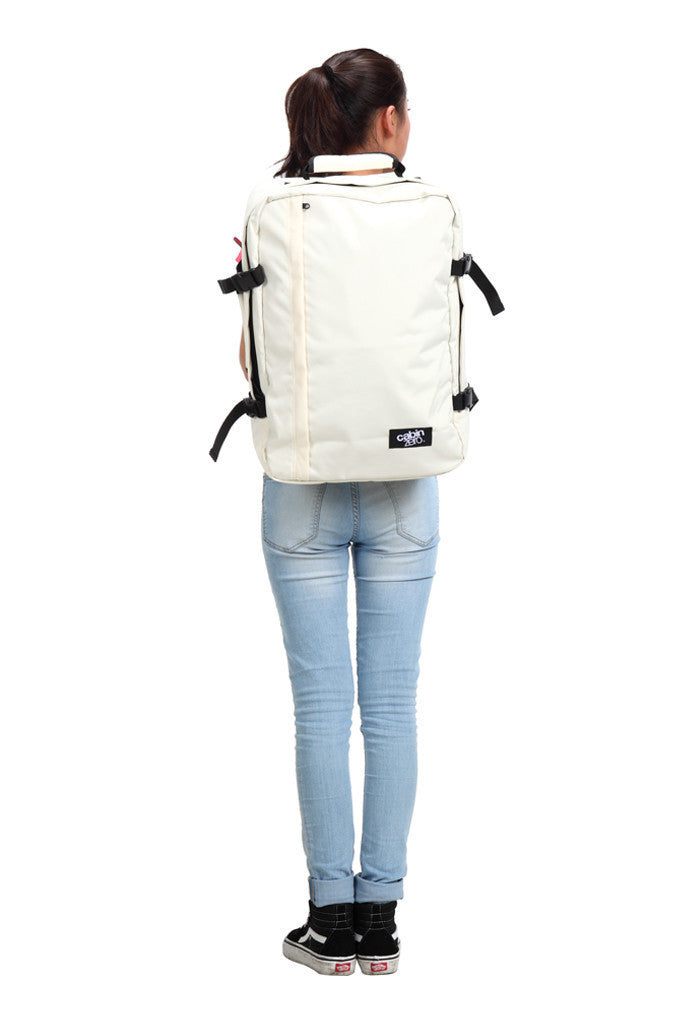 CabinZero Classic 44L Travel Backpack - Lightweight Carry-On Luggage for Men & Women | Perfect for Airplane, Weekend Trips & Outdoor Adventures