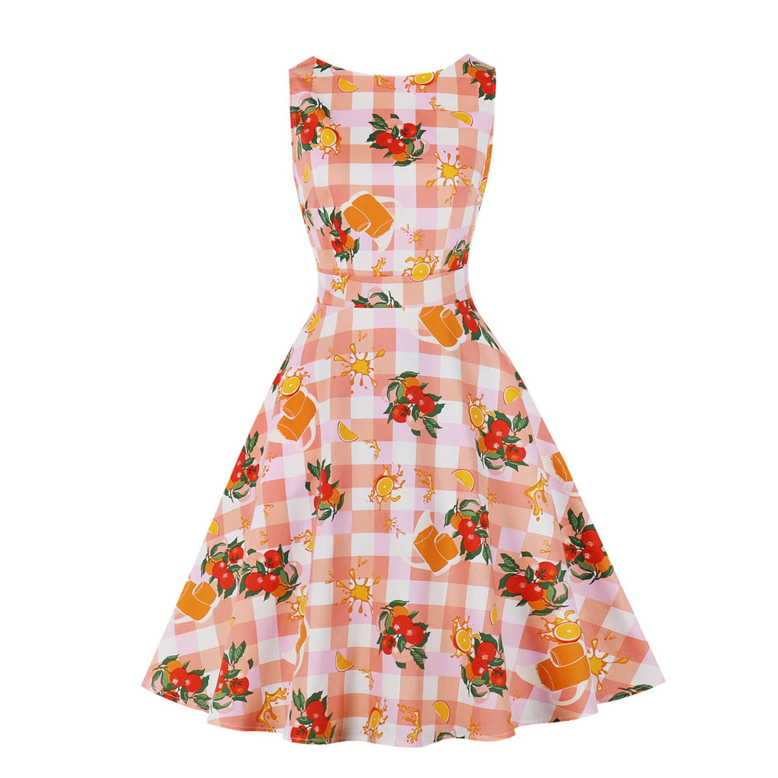 2024 Summer Maxi Dresses for Women - Sleeveless Retro Style Formal Spaghetti Strap Dress | Perfect for Beach Vacations, Weddings & Evening Parties