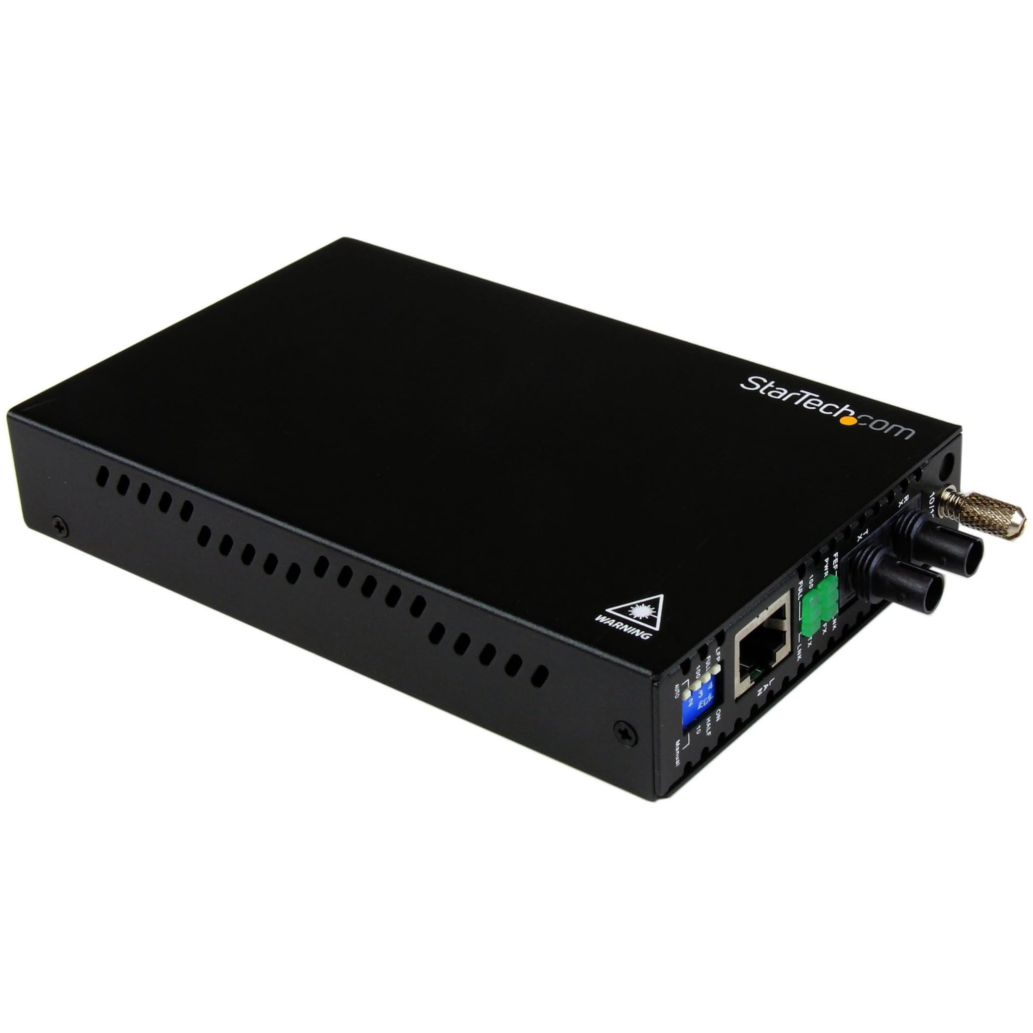 Startech.Com ET90110ST2 10/100 Mbps Multi-Mode Fiber Media Converter - High-Speed Ethernet Network Converter for Office & Data Center Connectivity