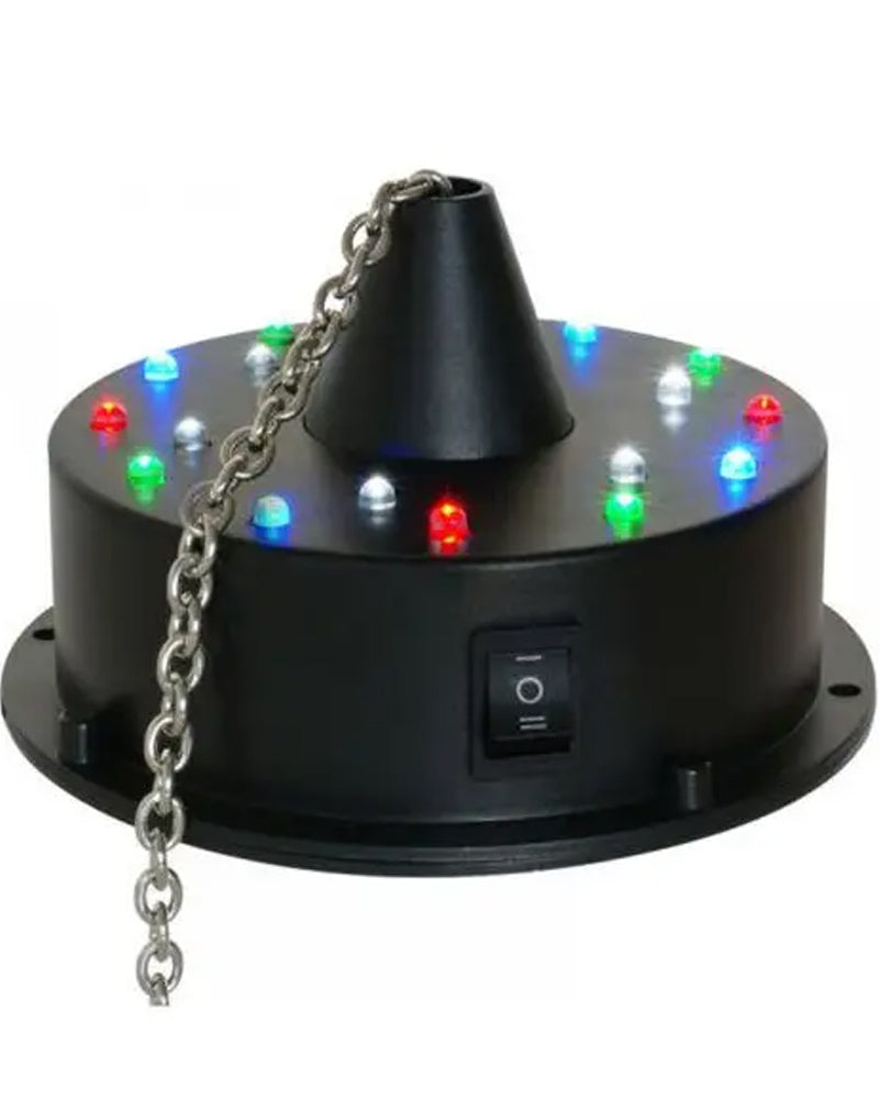 70s Disco Mirror Ball Motor - Vintage Party Lighting Accessory for Dance Floors, Clubs & Themed Events