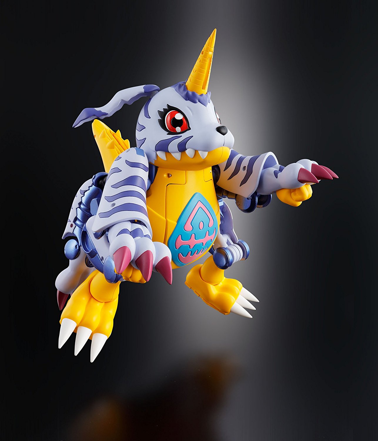 Digivolving Spirits 02 Gabumon to MetalGarurumon Action Figure - Digimon Adventure Collectible Toy for Fans & Display