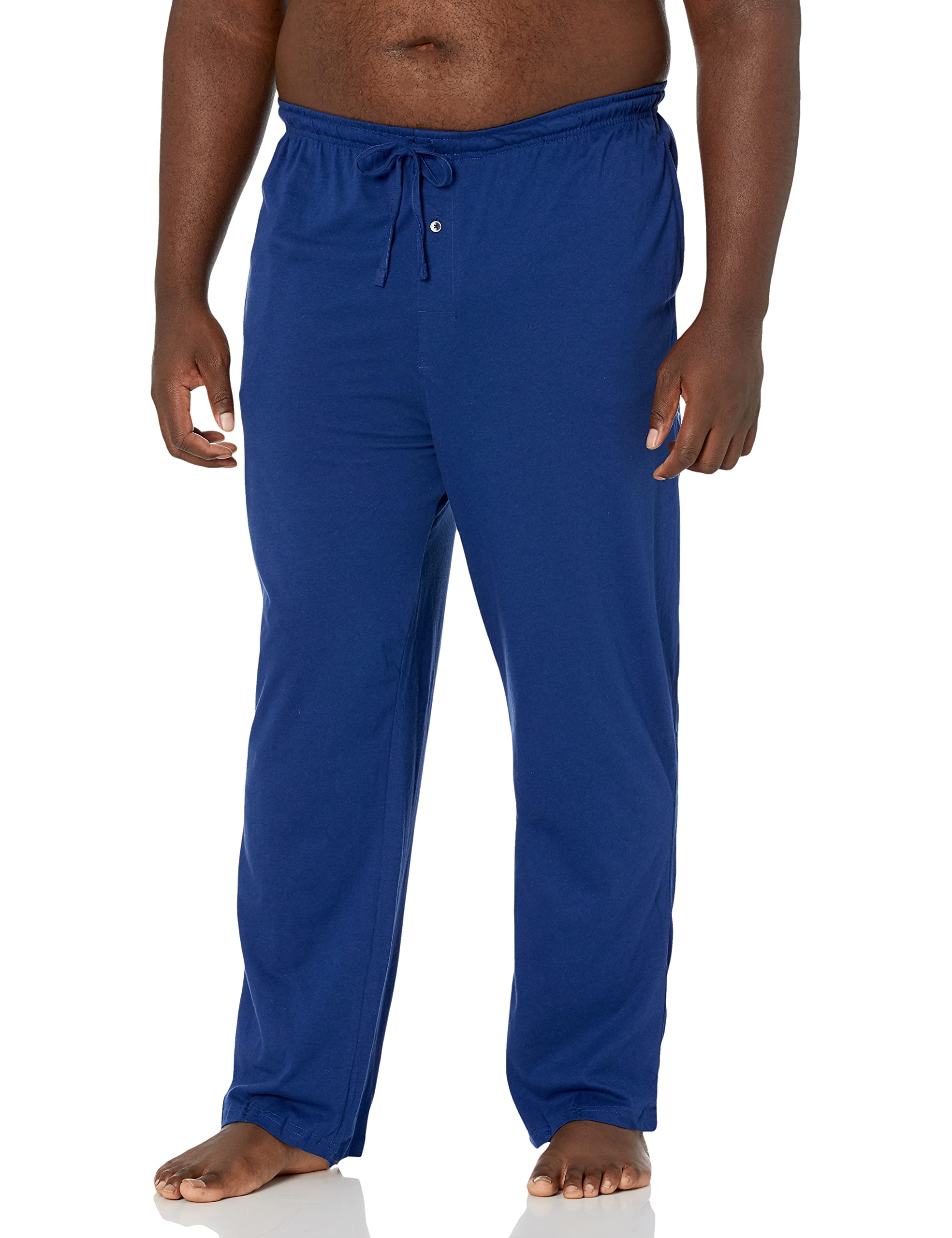 Amazon Essentials Men's Soft Cotton Knit Pajama Pants - Breathable Sleepwear for Lounge & Relaxation at Home