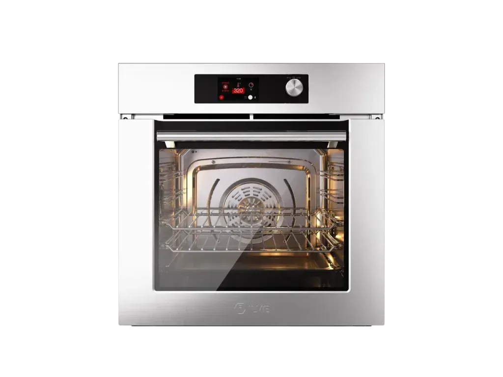 ILVE Professional Plus 60cm Stainless Steel Built-In Oven with TFT Display - Perfect for Home Kitchens & Professional Cooking