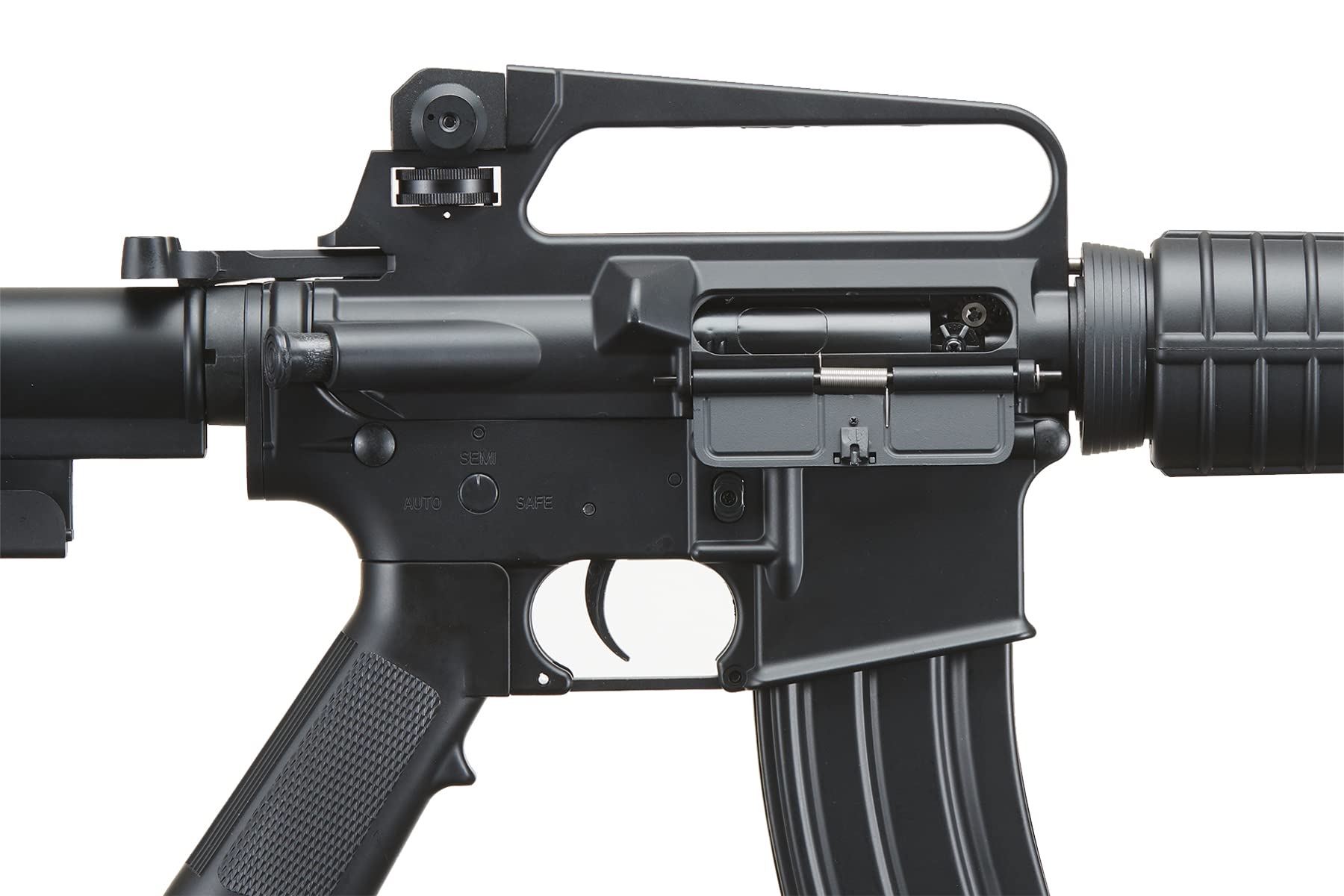 Lancer Tactical Gen I 400 FPS Airsoft M4 Commando M933 AEG Rifle - Includes Battery, Charger & 1000 Rounds 0.20g BBs - Perfect for Airsoft Battles, Training & Tactical Games