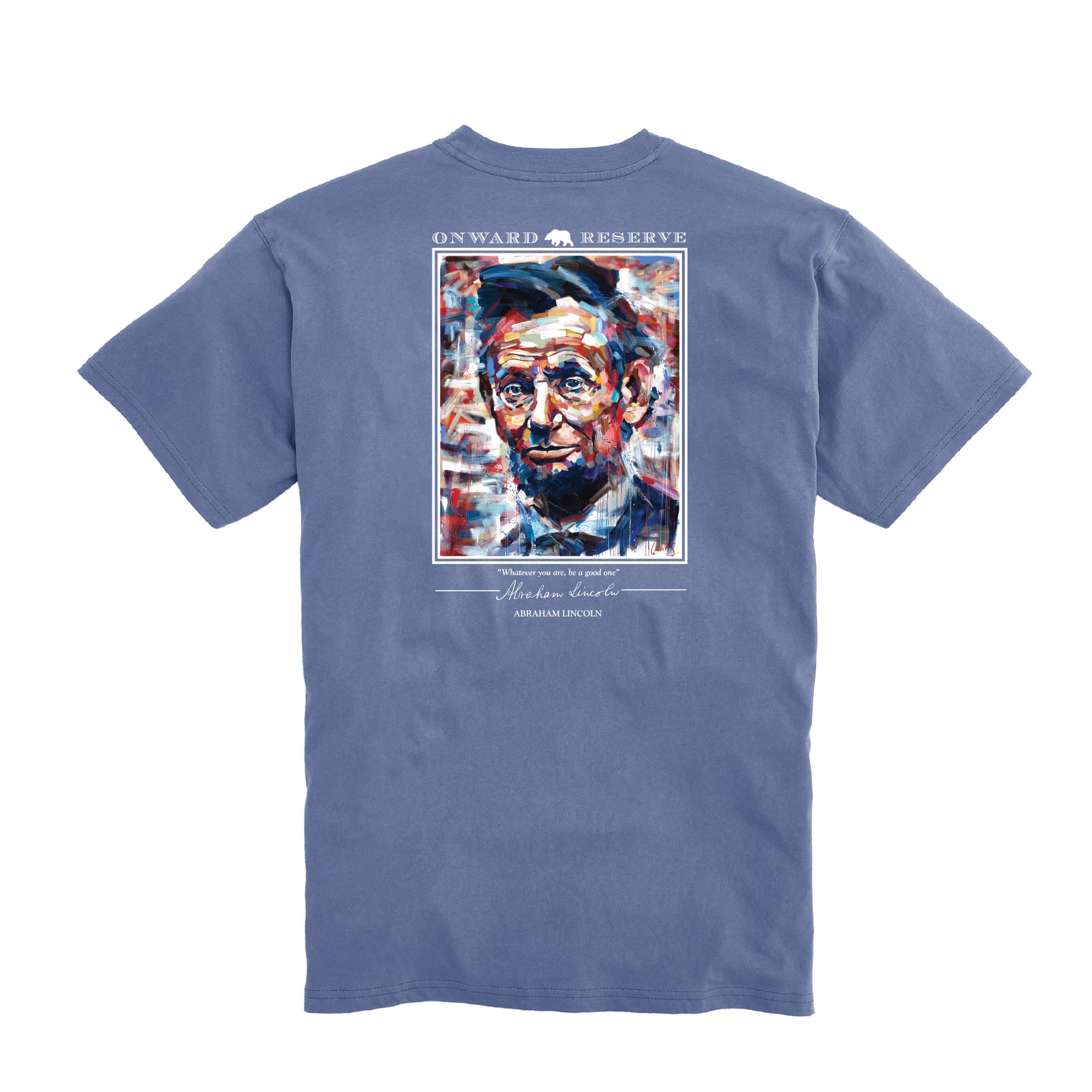 Lincoln Short Sleeve T-Shirt for Men - Comfortable Cotton Crew Neck Casual Tee - Perfect for Everyday Wear, Workouts, and Outdoor Activities