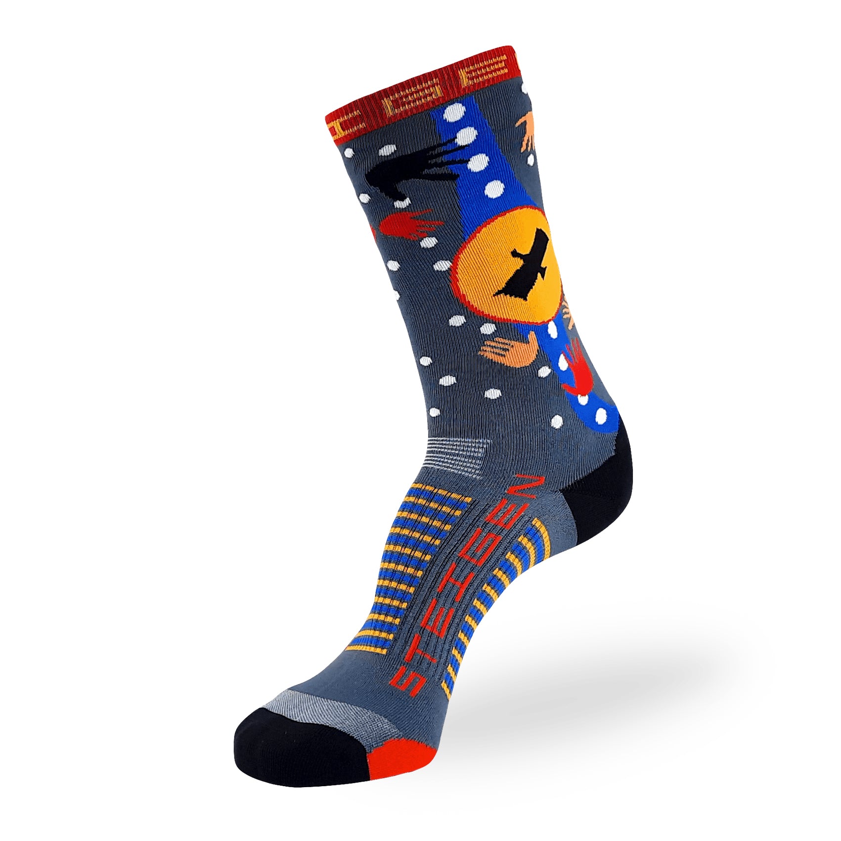 Unisex Steigen 3/4 Length Running Socks - Breathable Athletic Socks for Men & Women - Perfect for Jogging, Gym Workouts & Outdoor Sports