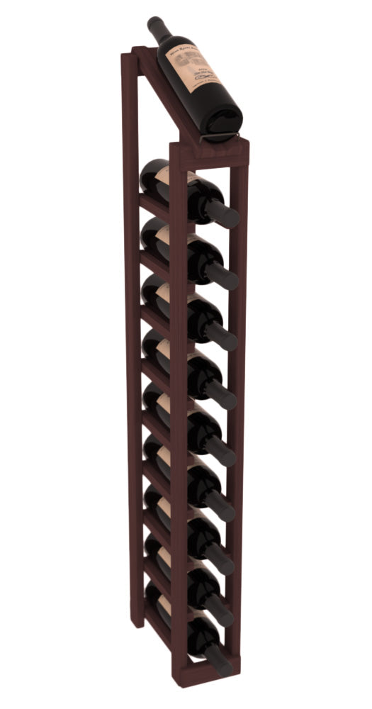 InstaCellar 10R Display Top Rack - Single Column Wine Storage Organizer for Kitchen, Bar & Cellar | Perfect for Wine Bottle Organization & Display
