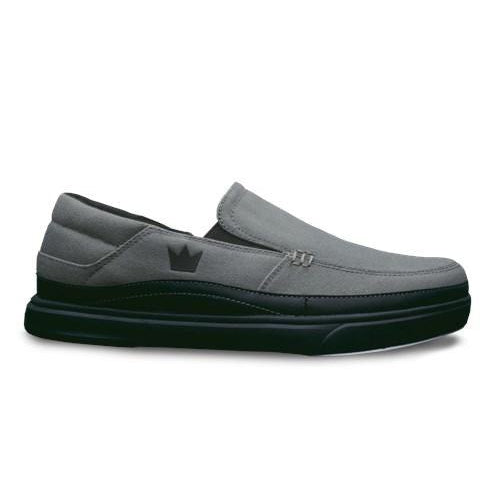 Brunswick Men's Nirvana Grey Bowling Shoes - Comfortable & Durable for League Play & Casual Bowling