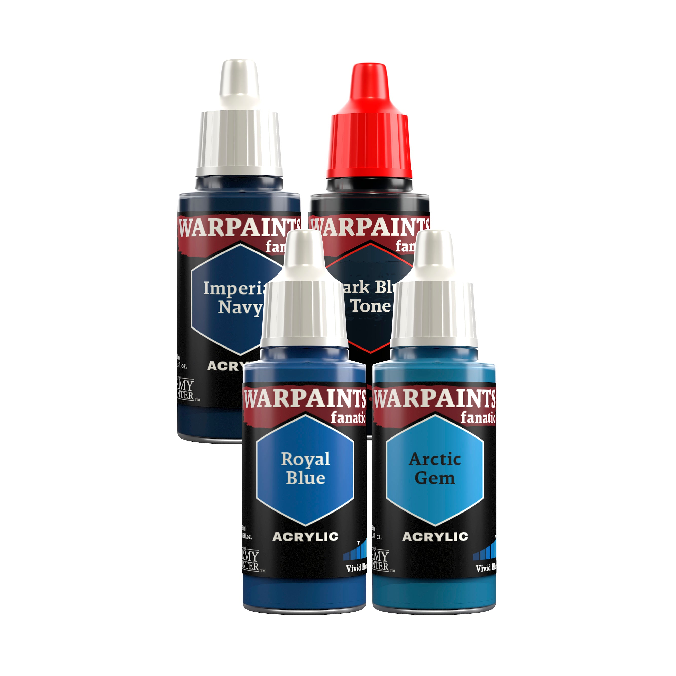 Blue Warpaints Fanatic Paint - High-Quality Acrylic Paint for Artists & DIY Crafts - Perfect for Canvas, Wood, and Home Decor Projects