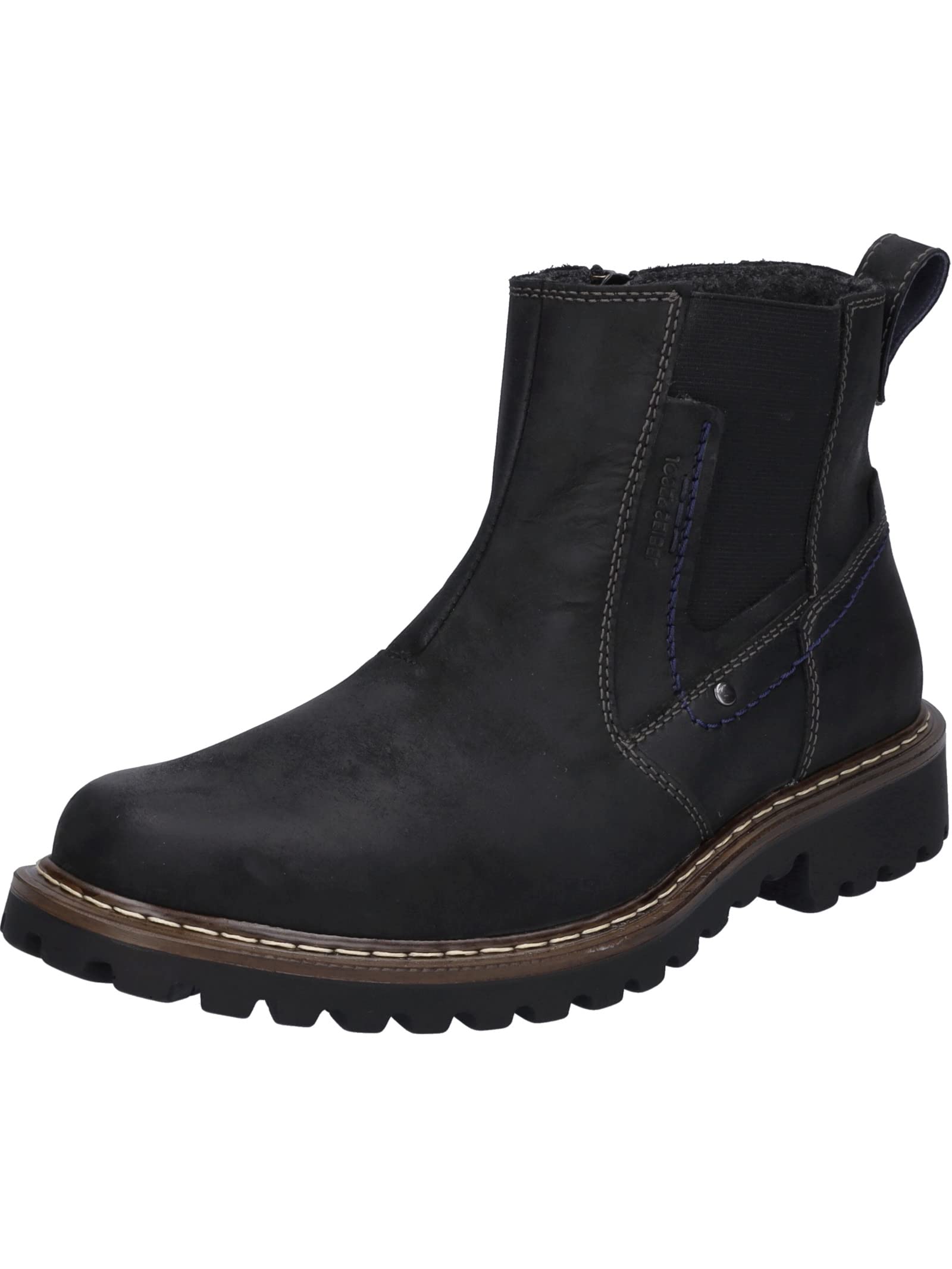 Josef Seibel Men's Ankle Boots Chance 49 - Comfortable Casual Shoes with Removable Insole, Regular Width G - Perfect for Work, Travel & Everyday Wear