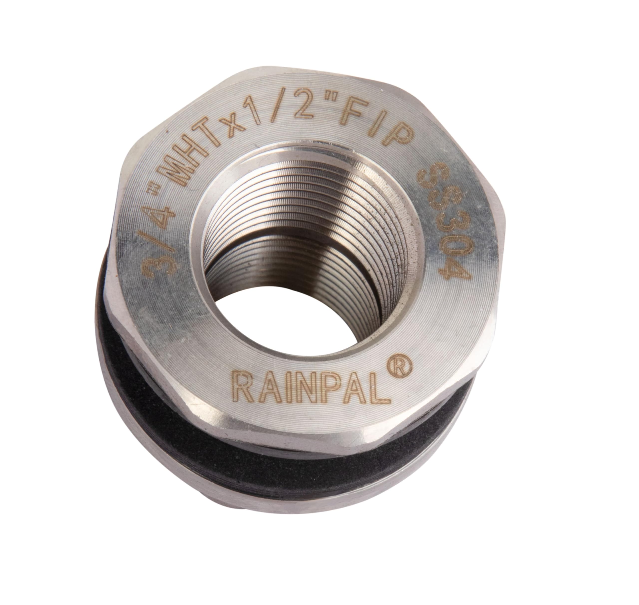 304 Stainless Steel Bulkhead Tank Fitting - 1/2
