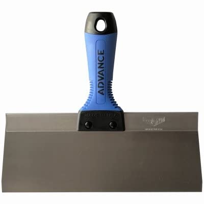 Advance 37710 Cool Grip II 10-Inch Stainless Steel Taping Knife - Perfect for Drywall, Plastering & DIY Home Renovation Projects