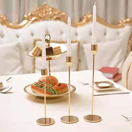 10 Inch White Taper Candles - Set of 4 for Wedding Centerpieces, Dinner Parties, Home Decor & Special Occasions - Elegant Long Candles for Romantic Ambiance & Table Settings