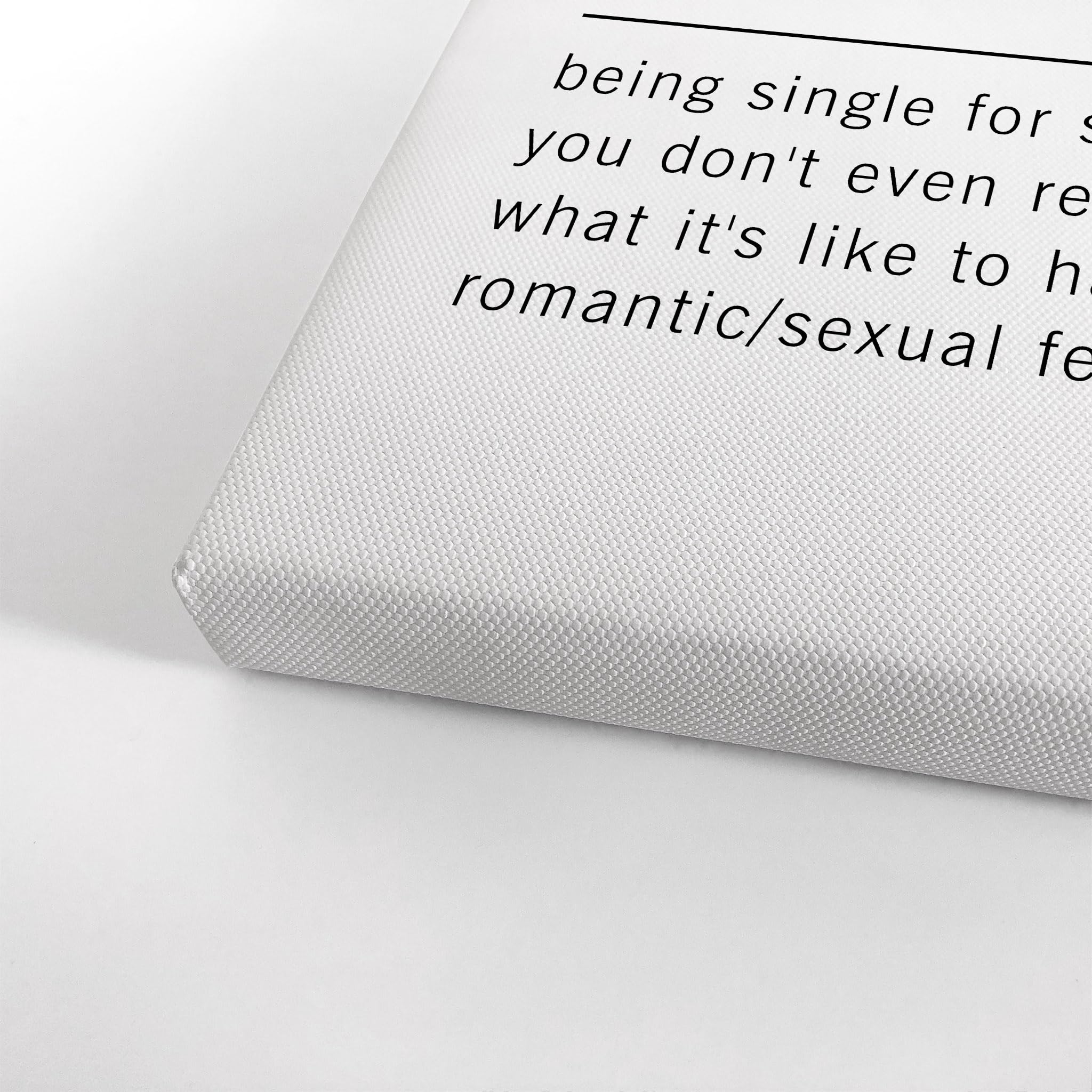 Funny Noun Dictionary Definition of Byesexual Canvas Print - Inspirational Quote Wall Art for Office, Living Room, Bedroom & Bathroom - Ready to Hang Home Decor (40x30, Made in USA) - Perfect for LGBTQ+ Pride Decor & Gift Ideas