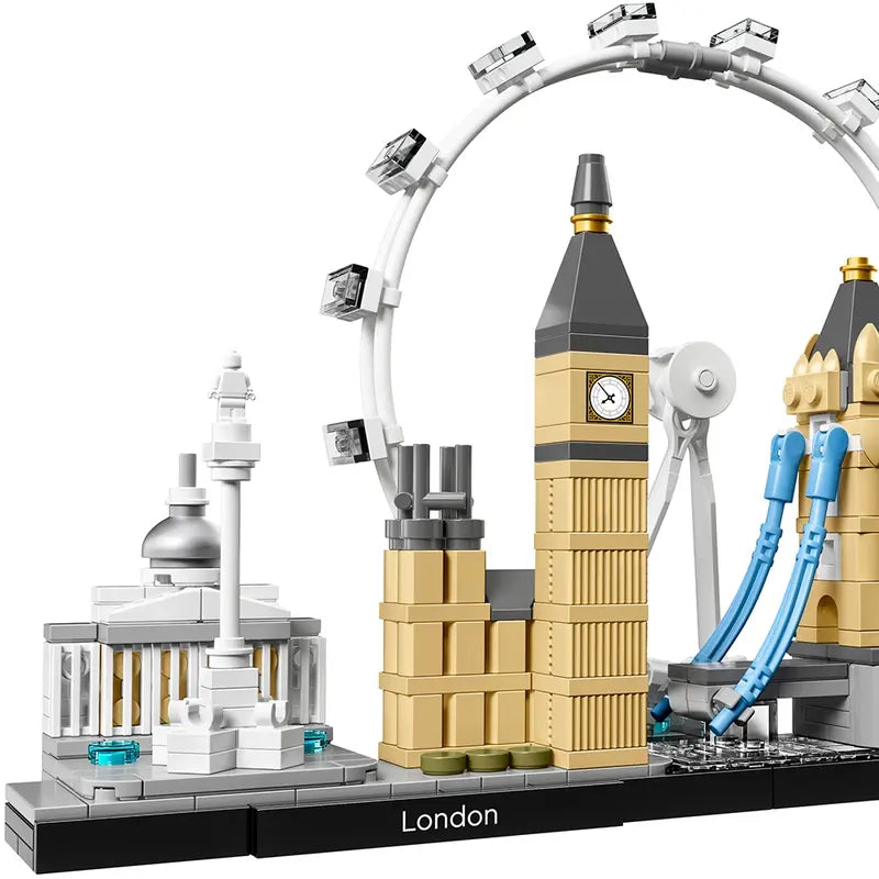 LEGO Architecture London Skyline Building Set 21034 – Collectible Model Kit for Adults, Perfect for Home & Office Decor, Gift for LEGO Fans & Architecture Enthusiasts | Build & Display Iconic London Landmarks