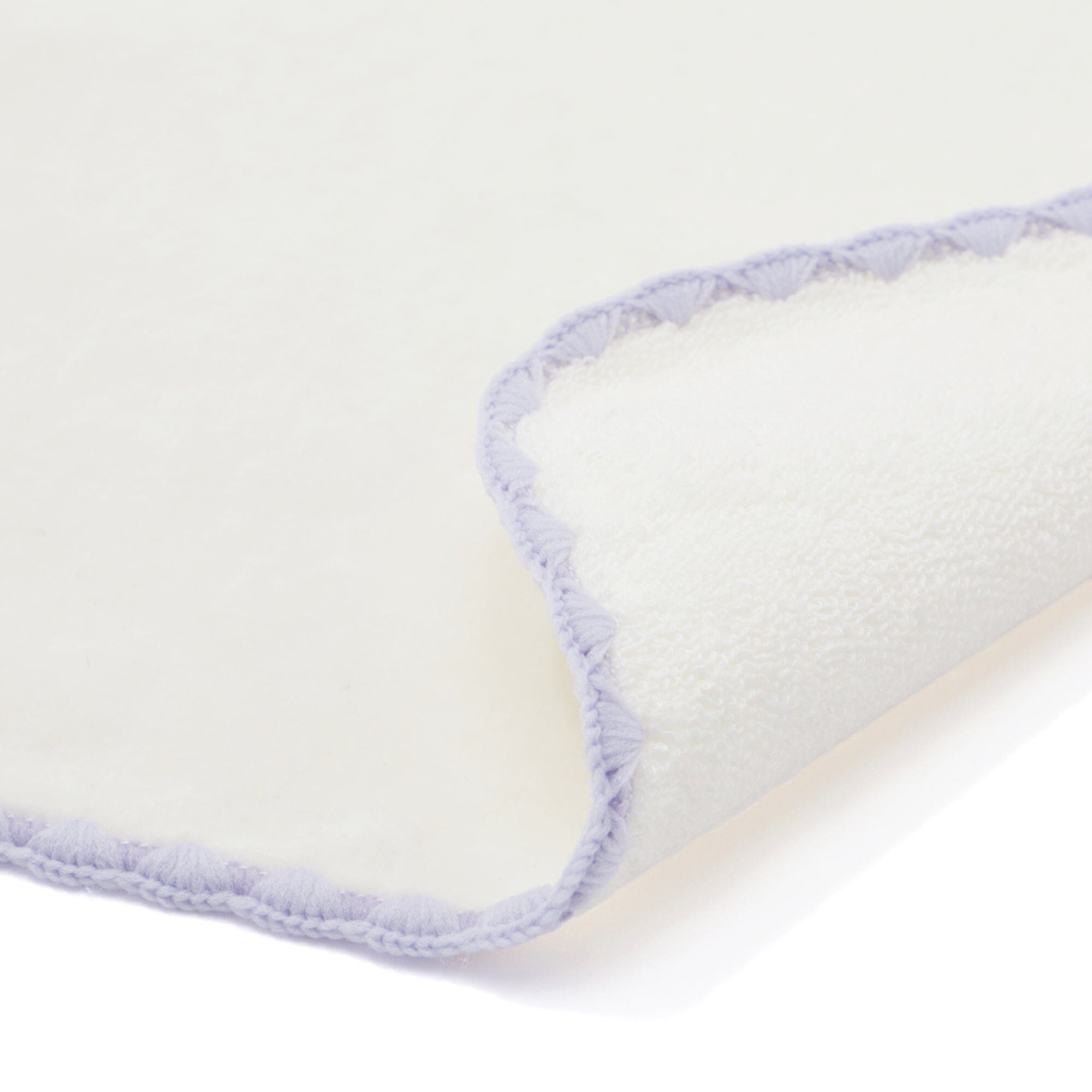 Initial Mini Handkerchief Towel - Soft Purple Cotton Pocket-Sized Towel for Gym, Travel & Everyday Use