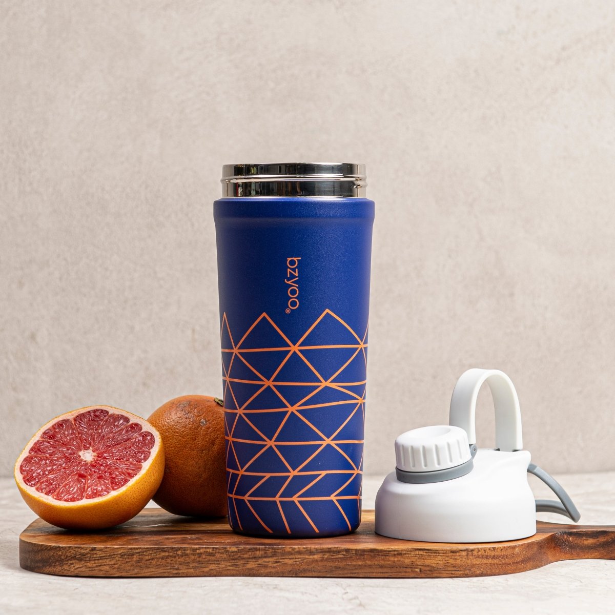 26oz Stainless Steel Double Wall Insulated Tumbler with Lid & Straw - Spidy Blue - Keeps Drinks Cold/Hot for Hours - Perfect for Outdoor, Gym, Office & Travel