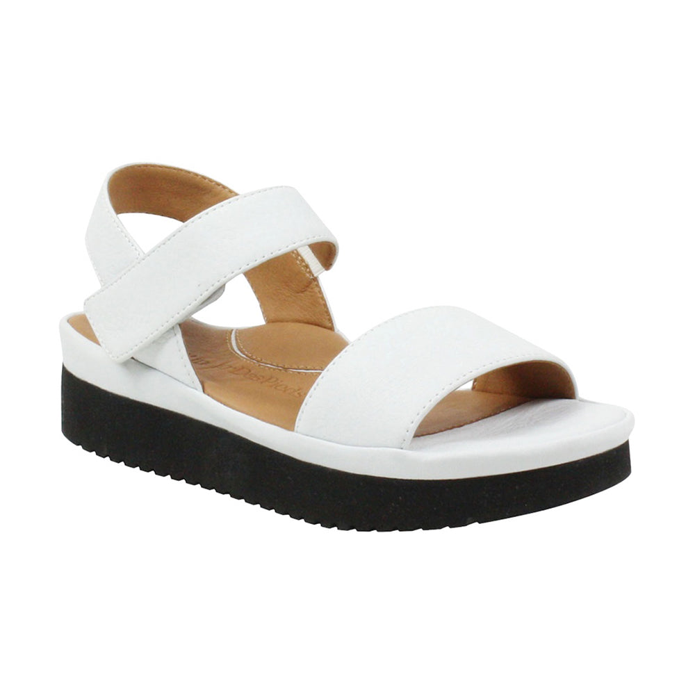 Abrilla Women's White Comfortable Sandals - Perfect for Beach, Pool, and Summer Outfits