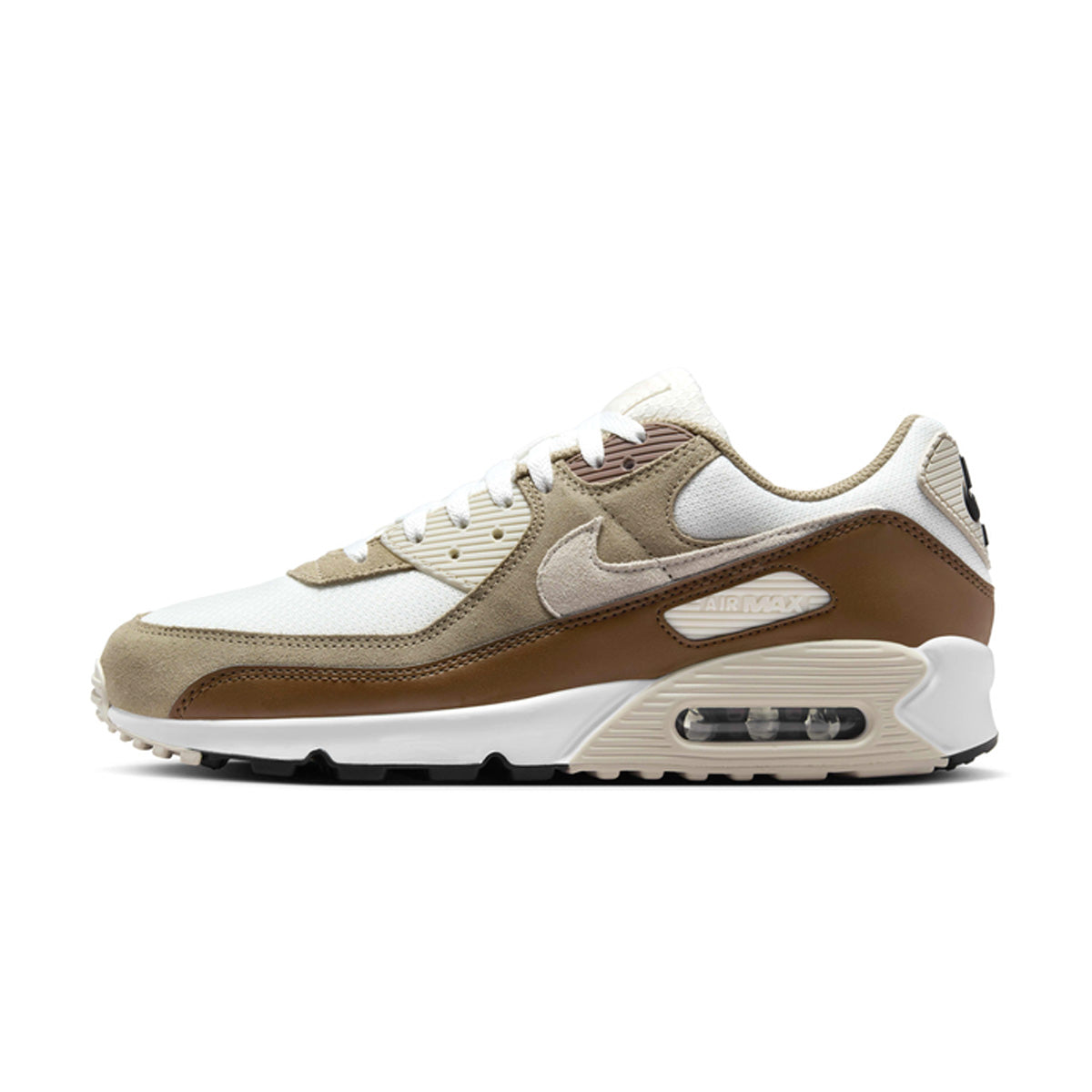 Nike Air Max 90 'Summit White Khaki' Men's Running Shoes - Classic Retro Sneakers for Casual Wear & Gym Workouts