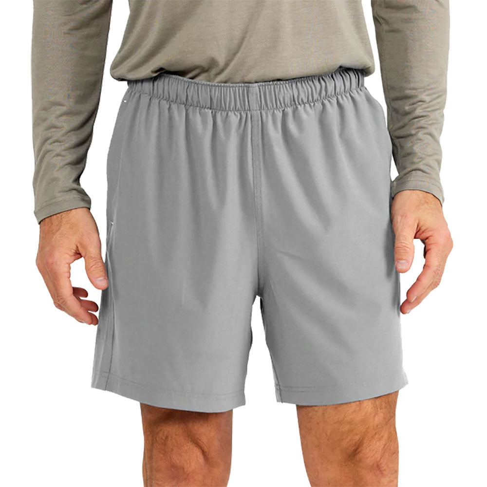 Free Fly Breeze 6 Inch Men's Quick-Dry Hiking Shorts - Lightweight & Breathable for Outdoor Adventures, Travel & Summer Activities