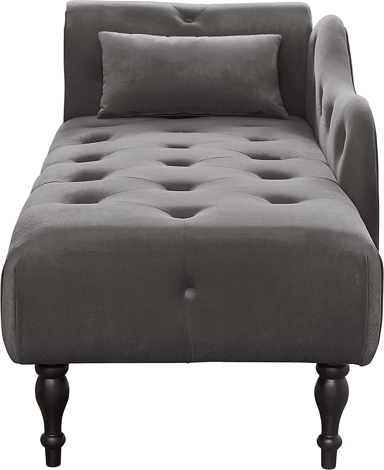 Anwick Tufted Fabric Chaise Lounge - Modern Upholstered Recliner Chair for Living Room & Bedroom | Sleeper Sofa for Relaxing, Reading & Napping