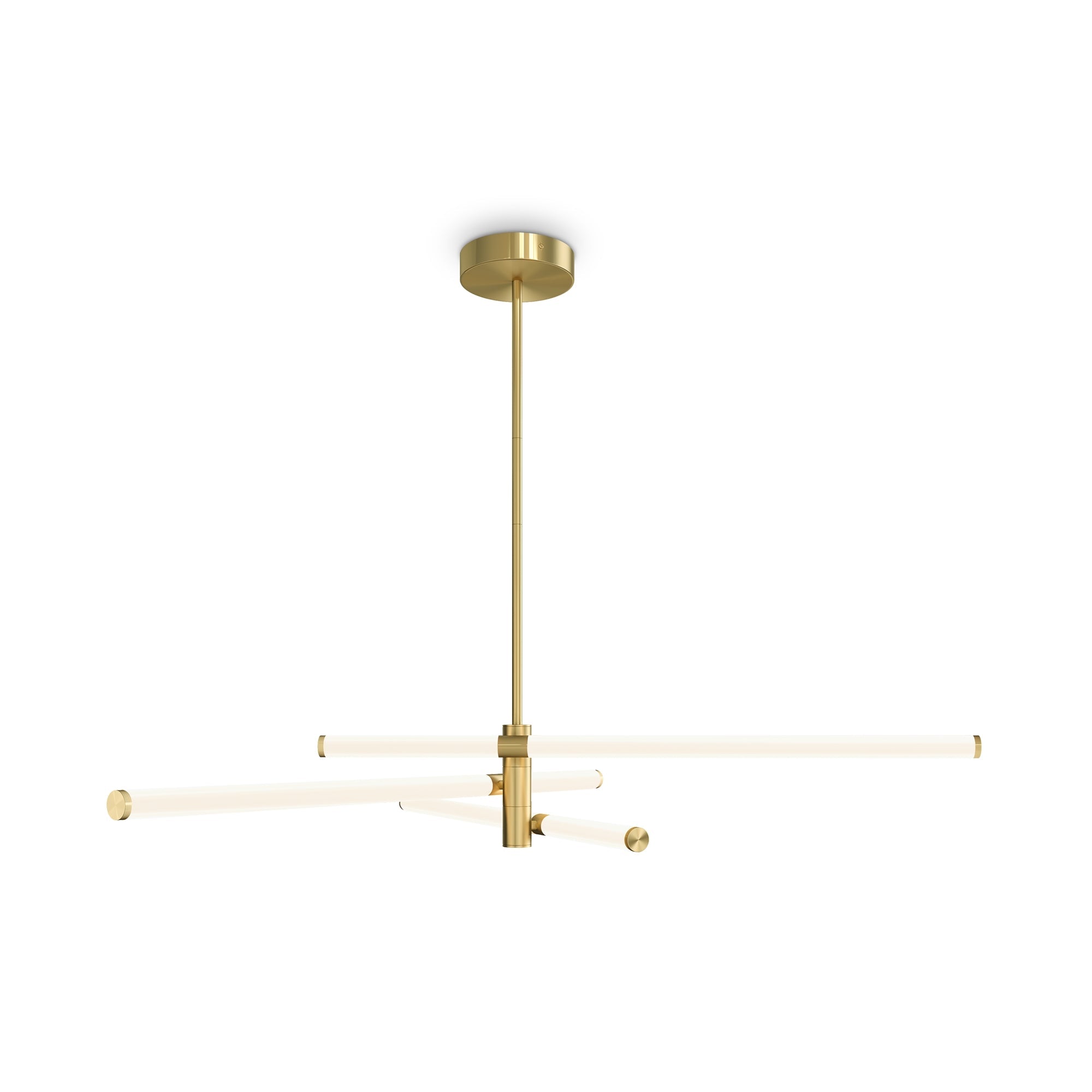 Axis 3Lt 40W/28W LED Ceiling Light Fixture - Modern Flush Mount Lighting for Living Room, Bedroom & Kitchen