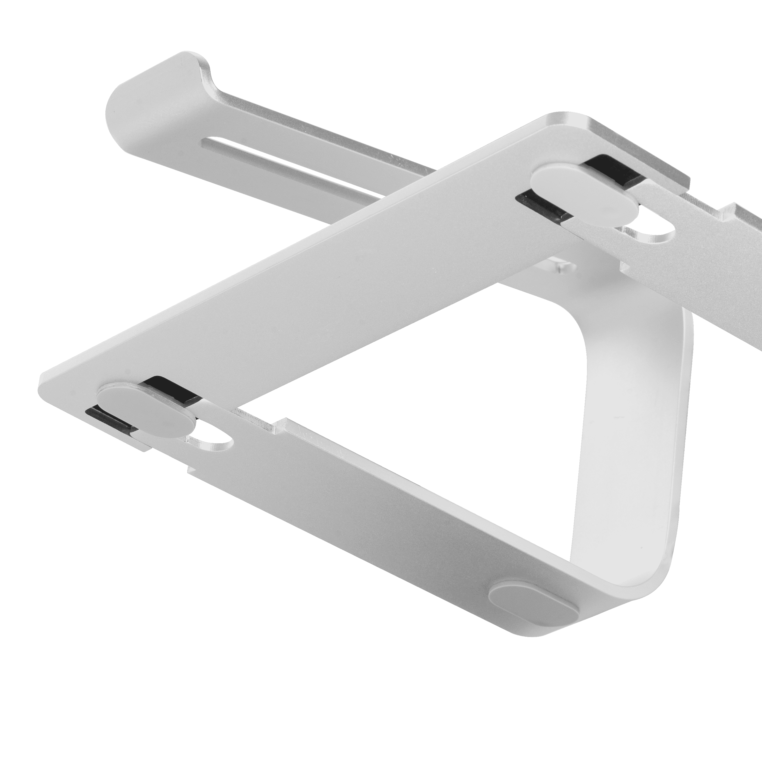 3sixT Adjustable Silver Laptop Stand - Ergonomic & Portable for Home, Office, and Travel Use
