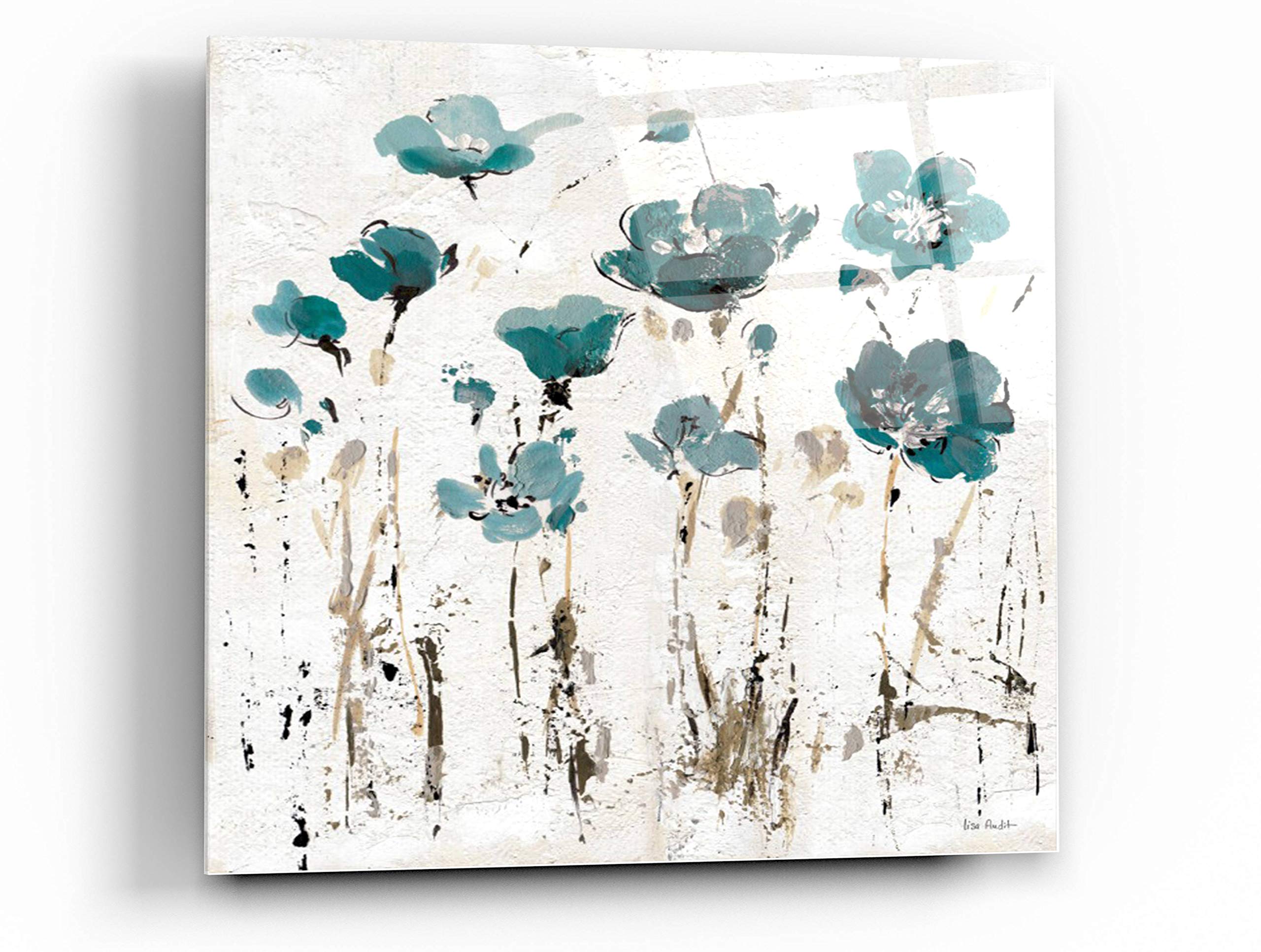 Abstract Balance VI Crop Acrylic Glass Wall Art by Lisa Audit - 24x24 Inches Modern Home Decor for Living Room, Bedroom & Office