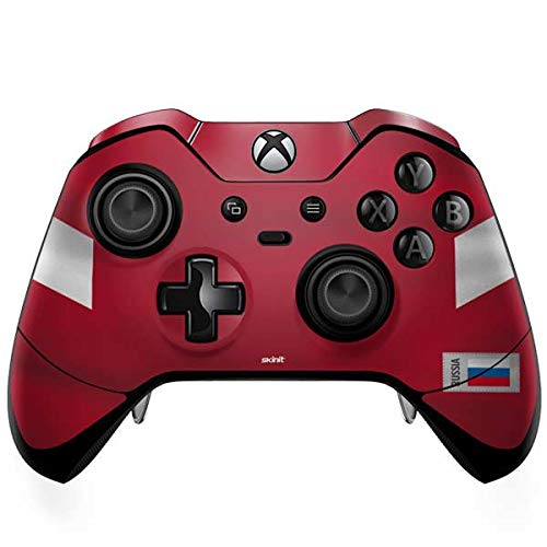 Skinit Custom Gaming Skin Decal for Xbox One Elite Controller - Russia Soccer Flag Design | Durable Vinyl Wrap for Enhanced Grip & Protection | Perfect for Gamers & Sports Fans