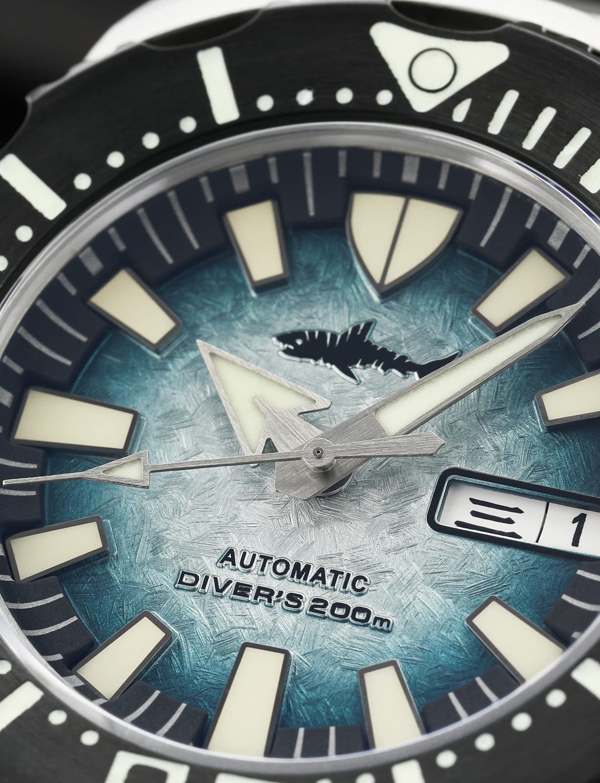 Heimdallr Men's NH36A Automatic Diving Watch - 200M Water Resistant, Sapphire Crystal, Luminous Dial, 316L Stainless Steel Bracelet (V2) - Perfect for Scuba Diving, Swimming & Outdoor Adventures
