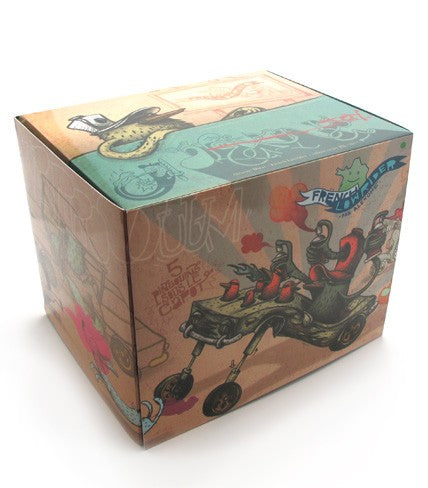 French Lowrider Art Toy - Limited Edition Collectible Figurine for Urban Street Art Enthusiasts | Perfect for Home Decor, Office Display & Gift Giving