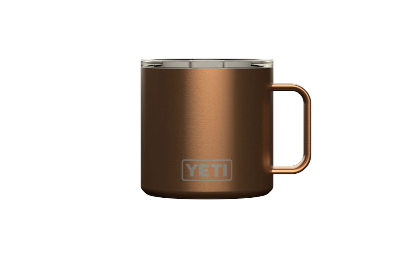 Yeti Rambler 14 Oz Copper Insulated Mug - Stainless Steel Vacuum Flask for Hot & Cold Drinks - Perfect for Camping, Hiking, and Outdoor Adventures