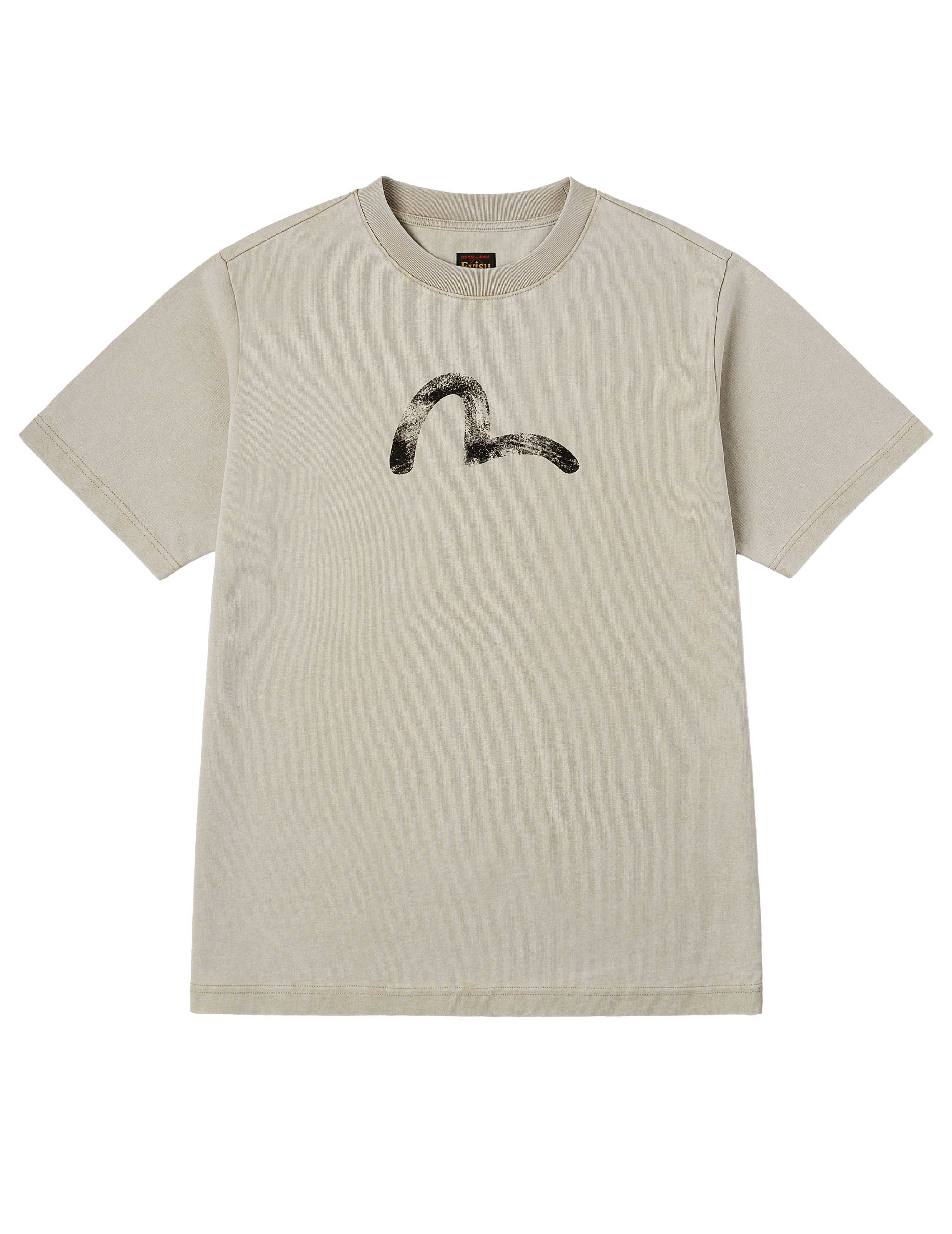 Hand Drawn Seagull Print Relaxed Fit T-Shirt for Men & Women - Casual Beachwear, Summer Vacation Outfit, Gift Idea