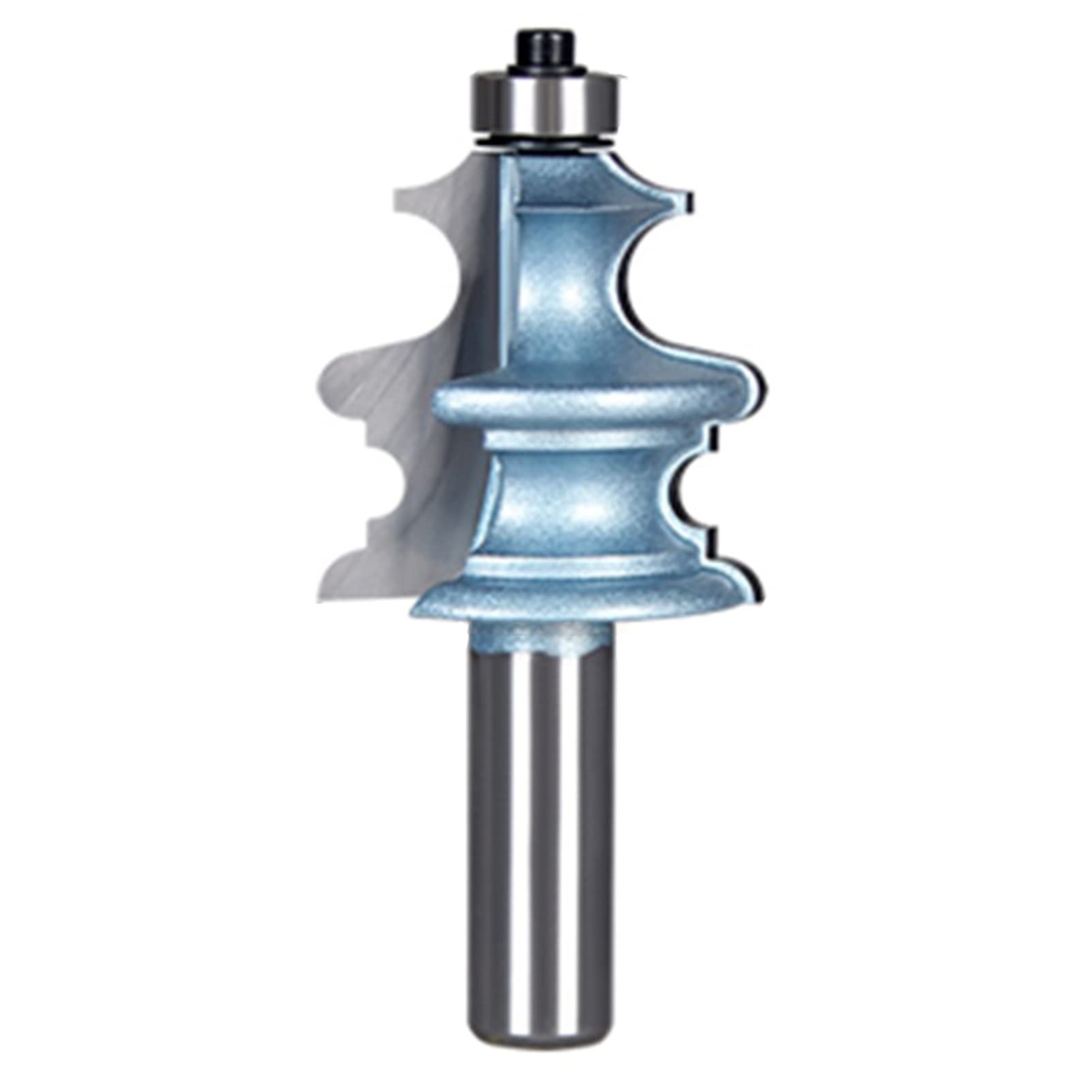 5PCS Woodworking Router Bits Set - 1/2 Inch Shank CNC End Milling Cutter for Table Edge, Door Knife & Wood Processing | Perfect for DIY Furniture Making & Cabinet Door Trimming