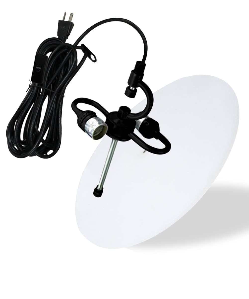 HomeConcept 2 Light Swag Plug-in Pendant with Diffuser - 14