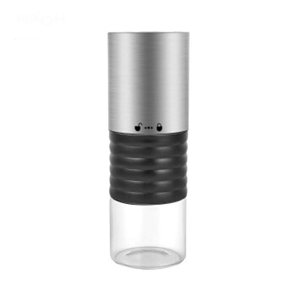 Eummit Electric Coffee Grinder for Beans - USB Rechargeable Automatic Powder Machine, Small & Portable for Home Use - Perfect for Espresso, French Press, and Cold Brew Coffee Making