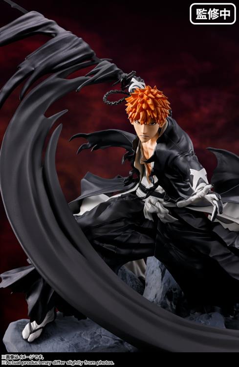 Figuarts Zero Bleach: Thousand Year Blood War Ichigo Kurosaki Action Figure - Anime Collectible for Display & Gift for Fans