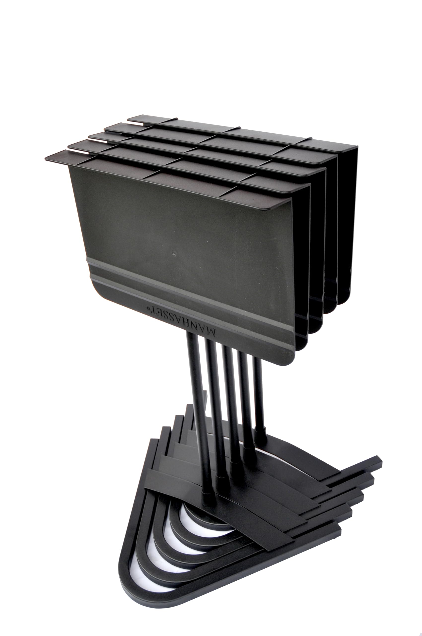 Manhasset 8101 Sheet Music Stand - Adjustable Height & Angle, Durable Metal Construction for Musicians, Bands & Orchestras - Perfect for Rehearsals, Performances & Music Practice
